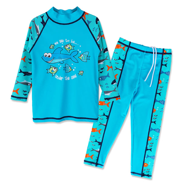 Kids Cartoon Fish Swimwear