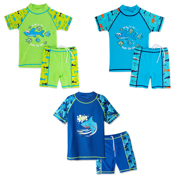 Kids Cartoon Fish Swimwear