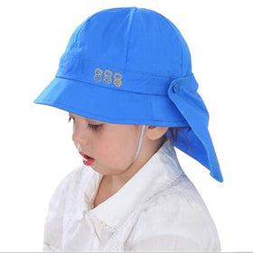 Baby Bucket Hat with Shawl