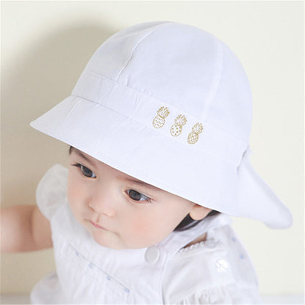 Baby Bucket Hat with Shawl