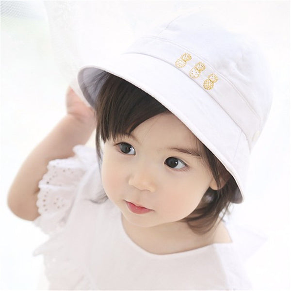 Baby Bucket Hat with Shawl