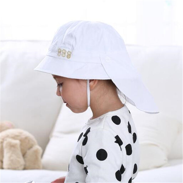 Baby Bucket Hat with Shawl