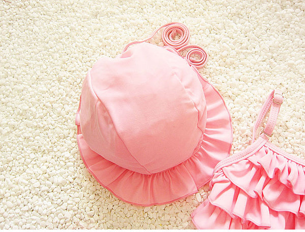 Colorful Two Piece Swimsuit For Girls