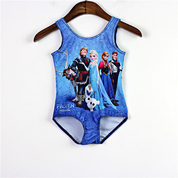 Princess Elsa Cartoon Swimsuit