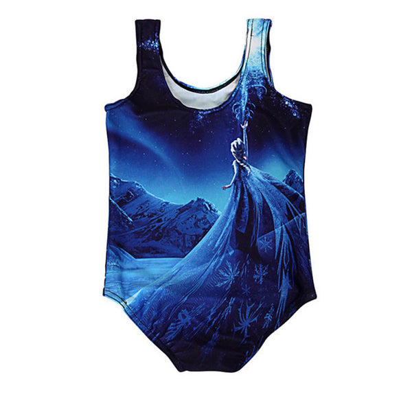 Princess Elsa Cartoon Swimsuit