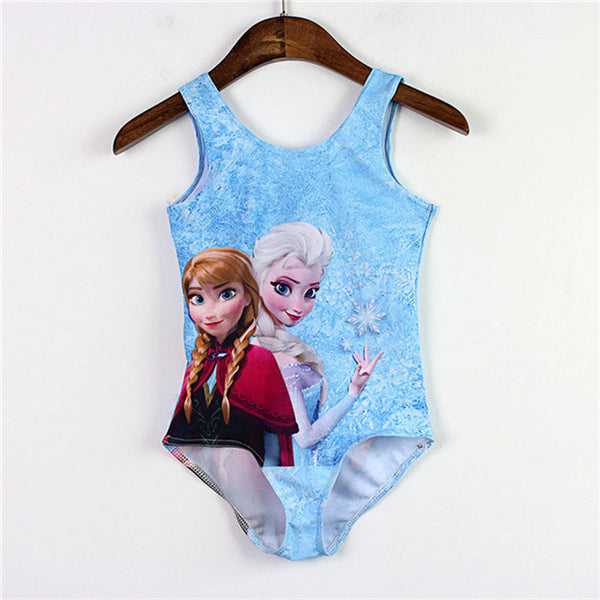 Princess Elsa Cartoon Swimsuit