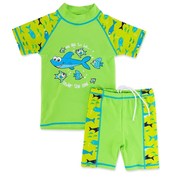 Kids Cartoon Fish Swimwear